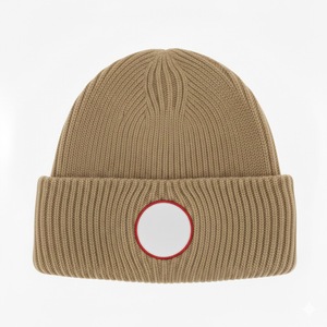 Bonnet en tricot côtelé épais de qualité supérieure, extra chaud pour l'hiver, pour hommes et femmes, avec étiquette tissée personnalisée, bonnet de marque tendance - Product Image 6