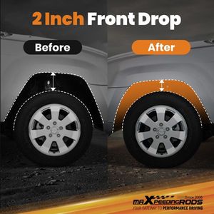 1988-1998 Chevy/GMC C1500 2WD V8 Truck Suspensions Front Drop Coil Springs 2 Inch - Product Image 4