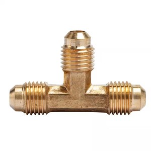 Raccord en T en laiton le plus vendu pour tube et tuyau, raccord à trois voies - Product Image 5