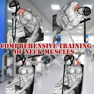 Nouvel Arrivage Harnais de Musculation Portable pour la Tête et le Cou avec Chaîne en Acier pour Entraînement de Levage de Poids - Product Image 6