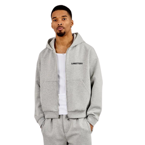 Men Full <b>Zip</b> Hooded Tracksuit Set With Matching <b>Jogger</b> Trousers For Casual Training Travel And Everyday Streetwear Comfort Daily - Product Image 3