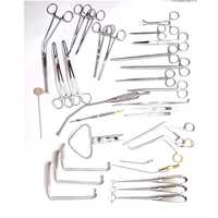 Ensemble d'instruments chirurgicaux ORL pour tonsillectomie et adénoïdectomie Salaar Industry avec boîte en acier, kit d'instruments ORL de haute qualité, ISO
