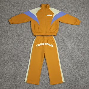 Custom 100% Cotton Winter Tracksuit for Men Hooded Printed <b>Reflective</b> Luxury Two Colors Windbreaker with Custom Logo - Product Image 6
