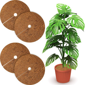 Garden Nonwoven Weed Control Barrier Mat Coconut Fiber Mulching Round Covers Anti-weed Gardening Mats - Product Image 5