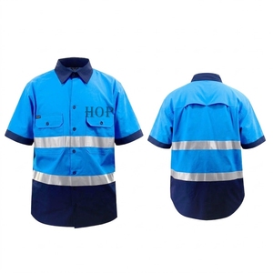 Chemise de travail en coton pour mécanicien automobile, manches courtes, uniforme de garage, design personnalisé avec logo, vêtements de travail pour équipe. - Product Image 1