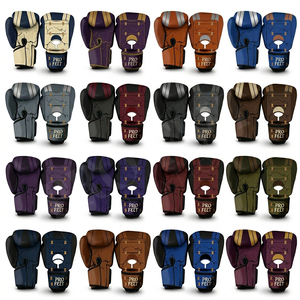 Guantes de Boxeo de Piel Sintética para Entrenamiento, Sparring, MMA, Kickboxing, con Absorción de Impactos y Soporte para Muñeca, Estilo Personalizado, OEM, ODM - Product Image 1
