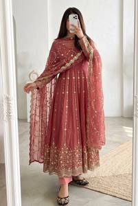 Trend Setter Indian Pakistani Elegant Salwar Suit Designer Bridal Wear Salwar Suit Latest Exclusive Most Trendy <b>Party</b> Wear - Product Image 1