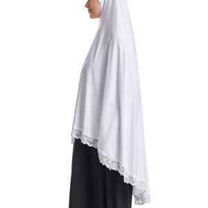 Hiyab Largo de Alta Calidad para Mujeres Musulmanas, Pañuelo de Oración, Venta al Por Mayor, Logotipo Personalizado, Transpirable y Ligero a Precio Razonable - Product Image 4