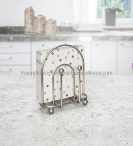 Porte-serviettes nickelé bonne qualité porte-serviettes en tissu pour hôtels et restaurants accessoires de table prix bon marché - Product Image 3