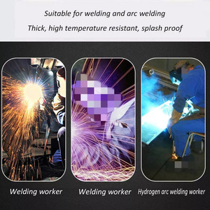 Cowhide Split Leather Welding Apron Flame Retardant Construction Workwear Abrasion Resistant Protective Overall for Firefighting - Product Image 5