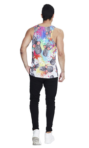 Débardeur de sport pour homme, sublimation, design personnalisé, vêtements de fitness, léger, confortable, entraînement en salle de sport, sans manches - Product Image 3