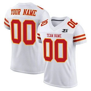 Camisetas de Fútbol Americano Personalizadas sin Mangas con Cuello en V, 100% Poliéster, Uniformes de Equipo al por Mayor, Ropa Deportiva Sublimada de Alto Rendimiento - Product Image 6
