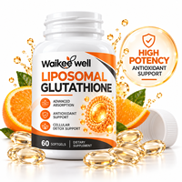 Complément de glutathion 2000 mg en gros sous marque privée, formule antioxydante avancée 8-en-1, approvisionnement direct usine OEM ODM