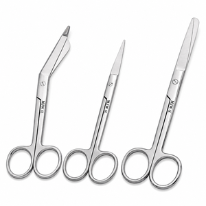 MJW Juego de 3 Tijeras de Primeros Auxilios de Acero Inoxidable Reutilizables para Hospital, Clínica y Atención de Emergencias - Product Image 2