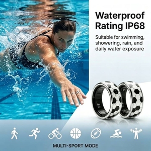 Anillo Inteligente con Recordatorio de Mensajes, Monitor de Frecuencia Cardíaca, Sueño, HRV, Contador de Pasos, Control por Gestos, Resistente al Agua IP68, Unisex - Product Image 4