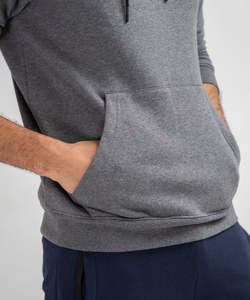 Sweat à capuche en molleton de coton pour homme, vêtement décontracté et confortable - Product Image 5