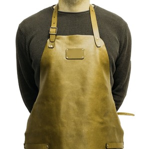 Delantal de Lona y Cuero Unisex sin Mangas, Capa de Peluquería, Colores Personalizados, Logotipo, Impermeable, Transpirable, de Secado Rápido - Product Image 4