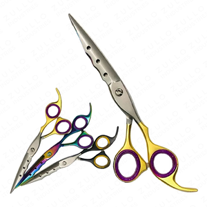Tijeras de Peluquería Profesionales de Acero Inoxidable de Color Personalizado Premium, Tijeras de Barbero con Filo Afilado, Herramienta para Salón de Belleza - Product Image 5