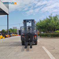 Chariot élévateur à fourche GPL IMPETUS, chariot élévateur chinois de 2,5 tonnes et 3 tonnes, chariot élévateur à gaz GLP avec moteur EEPA Euro 5