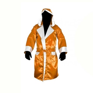 Robe de boxe en satin de haute qualité, designs personnalisés, pour arts martiaux, kickboxing, Muay Thai, combattants - Product Image 5