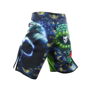Pantalones Cortos de Compresión para BJJ con Estampado de Sublimación Personalizado, Venta al por Mayor, Equipo Profesional de Entrenamiento de Lucha, Elásticos y Ajustados, Pantalones Cortos de Compresión para MMA - Product Image 5