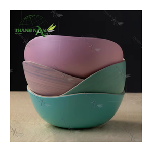 Bol en bambou classique vietnamien, écologique, jetable, grande quantité, pour un style de vie minimaliste et sain, idéal pour les fêtes - Product Image 2