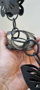 Cadenas de Lluvia Decorativas de Metal Hechas a Mano con Diseño de Mariposa de Lujo para Jardín, Techo y Drenaje de Agua en Exteriores - Product Image 4