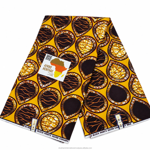 Premium African <b>Wax</b> Ankara Print Fabric Traditional Textile for Women Dresses Clothing Sewing and Design - Product Image 3