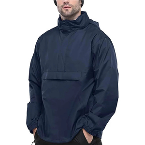 Veste de pluie à capuche Street Wear, coupe-vent imperméable légère pour homme, idéale pour les activités sportives en extérieur - Product Image 1
