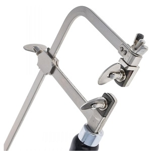Sierra de marco para carpintería estilo alemán, tipos 60/75/80/90/100/120/150 mm, profundidad ajustable, mini herramienta de corte para joyería, sierra de mano - Product Image 5