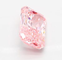 IGI-Zertifizierter 4,70 CT RADIANT-SCHLICHTGESCHLIFFENER Diamant in FANCY VIVID PINK Farbe, VS1 Reinheit, Labor-Gezüchteter CVD-Diamant 839608289 ROYAL GEMS Schmuck Gujarat