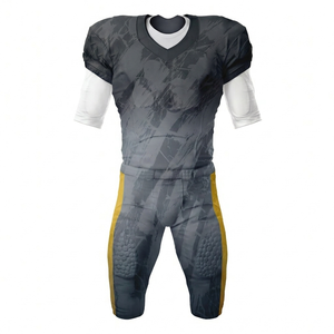 Uniforme de Fútbol Americano Personalizable con Estampado, Hecho de Poliéster, Nuevo Diseño 2026, Transpirable, de Secado Rápido, Manga Corta - Product Image 3