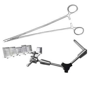 Ensemble de rétracteurs de valve mitrale en acier de qualité supérieure, instruments chirurgicaux cardiovasculaires portatifs et réglables pour la chirurgie cardiaque ouverte en milieu hospitalier - Product Image 3