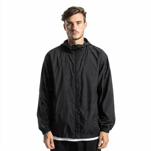 Chaqueta Cortavientos Impermeable de Alta Calidad para Exteriores, Chaqueta Cortavientos Negra, Chaquetas Cortavientos de Verano para Hombre - Product Image 4