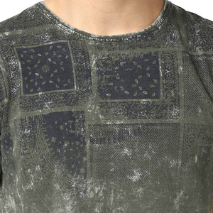 เสื้อยืดผู้ชายขายส่ง รับทำโลโก้ ผ้าคอตตอนผสม ผลิตเสื้อผ้าแบบ OEM แบรนด์ส่วนตัว สำหรับร้านค้าปลีกทั่วโลก - Product Image 6