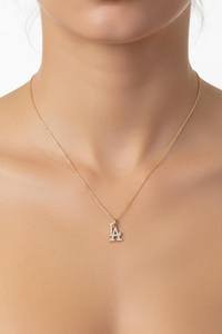 Collar con colgante de diamante moissanita chapado en oro de 14k para mujer, joyería de lujo, regalos a precio de mayorista en JBR & Co. - Product Image 6