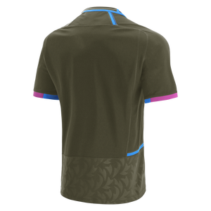 เสื้อยืดออกกำลังกายผู้ชาย คอกลม แขนตัดสี แบบเสื้อรักบี้ สำหรับทีม - Product Image 2