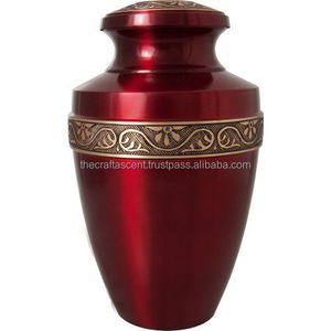 Urnas de Cremación de Metal y Aluminio Personalizadas al por Mayor para Mascotas y Adultos, Cenizas Humanas, Alta Calidad, Grabadas, Estilo Americano de 10 Pulgadas - Product Image 4