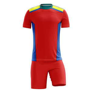 Nouveau maillot de football personnalisé par sublimation, confortable, imprimé multicolore, haute qualité, 100 % polyester, séchage rapide - Product Image 3