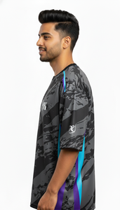 T-shirt surdimensionné à sublimation pour hommes, tendance, décontracté, streetwear, coupe ample, tenue confortable - Product Image 2