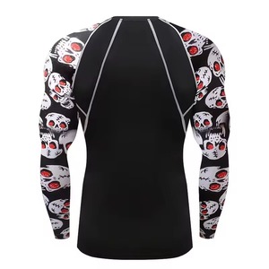 เสื้อรัดรูปสำหรับผู้ชายเสื้อรัชการ์ดป้องกันแสงแดด - Product Image 3