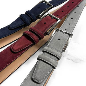 Wholesale Automatic Buckle Ratchet Custom Cowhide Genuine Leather <b>Belt</b> men's <b>belt</b> Men Genuine - Product Image 5