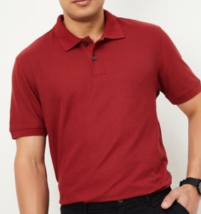 Polo en coton poly pour homme, coupe classique, couleur unie, résistant aux plis, durable, pour les événements d'entreprise - Product Image 1