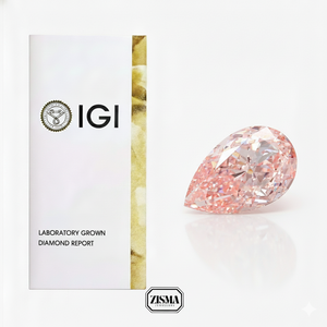 IGI/GIA Certified Eco-Friendly Luxury Custom Jewelry with <b>Pink</b> Oval Lab-Grown Diamond Solitaire Loose Diamonds - Product Image 5