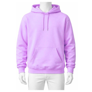 Sweat-shirt unisexe à capuche zippé en coton 100 % (340 GSM) pour l'hiver, coupe classique, tricoté, personnalisable sur le devant, pour homme, vente en gros - Product Image 5