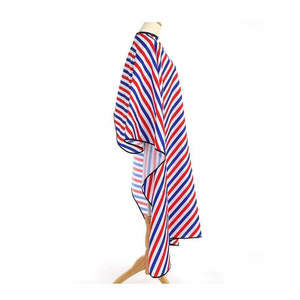 Cape de barbier professionnelle en polyester de qualité supérieure avec fermeture réglable - Product Image 3