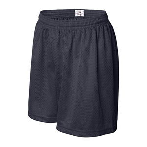 Shorts en tissu mesh à coupe ample et taille élastique pour hommes, vêtements de sport, shorts en mesh personnalisés pour hommes - Product Image 4