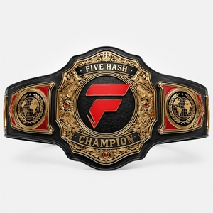 Trophée sportif haut de gamme en métal durable, design de lutte professionnelle pour la boxe, ceinture de champion respirante - Product Image 1