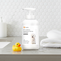 Shampooing et Gel de Bain de Luxe Tango Bichon Frise - Nettoyant Blanchissant Professionnel pour Animaux de Compagnie 500mL Anti-Taches Jaunes Anti-Acariens Blanc