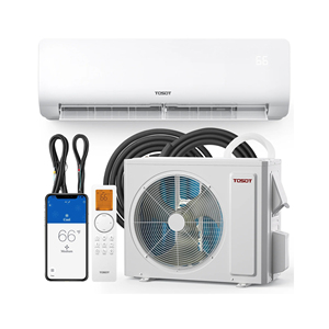 เครื่องปรับอากาศแบบแยกส่วนระดับพรีเมียม 24000 BTU ระบบทำความเย็นความจุสูง เทคโนโลยีประหยัดพลังงาน และคุณสมบัติการทำงานที่เงียบสงบ - Product Image 3